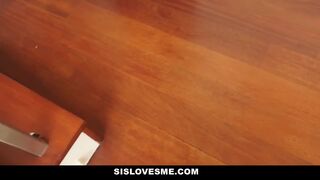 SisLovesme - Grounded Step-Sis Fucked After Sneaking out