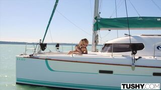 High-End Hottie from Hungary Sodomized on Yacht