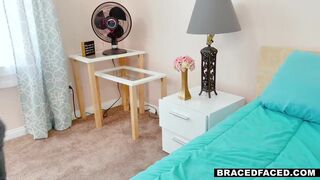 Virgin Bimbo w Braces Facefucked POV