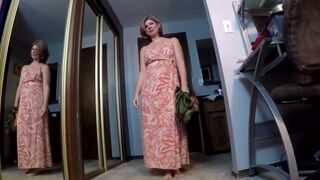 HouseWifeGinger - Trying on Swimsuits with My Son