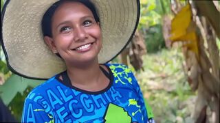 I offer money to a peasant to cum in her mouth