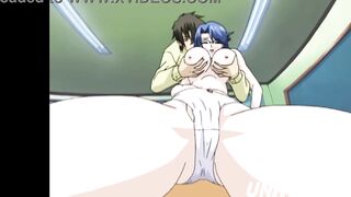 Professor Fucks the Bustiest Teen in College | Uncensored Hentai [Subtitled]