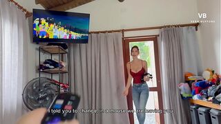 Big ass stepmom and a creampie from her stepson