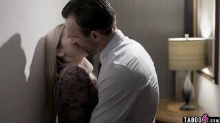 Coworker tricked into cheating with his busty wife