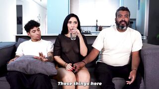 Big-bottomed stepmother enjoys her stepson what her husband doesn't give her