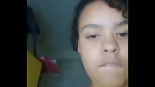 NAUGHTY YOUNG GIRL TOUCHING HERSELF HIDDENLY AT HOME