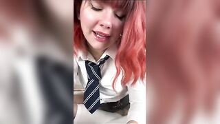 Yourhikerbabe - School Girl Gives Daddy Handjob