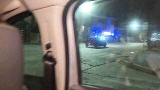 A double blowjob in my friend's car DIRTY MORBID GIRLS