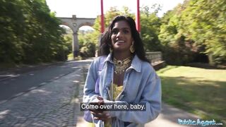 Public Agent - I fucked a hot DESI Student Nurse and made her CUM