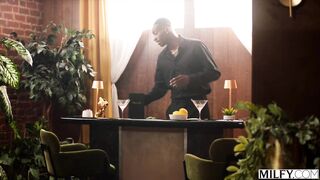 MILFY Redheaded Trophy Wife Zoe Grey Gets BBC Room Service While Hubby Is Away