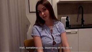 A new MILF stepmom seduces her sailor stepson after a year at sea